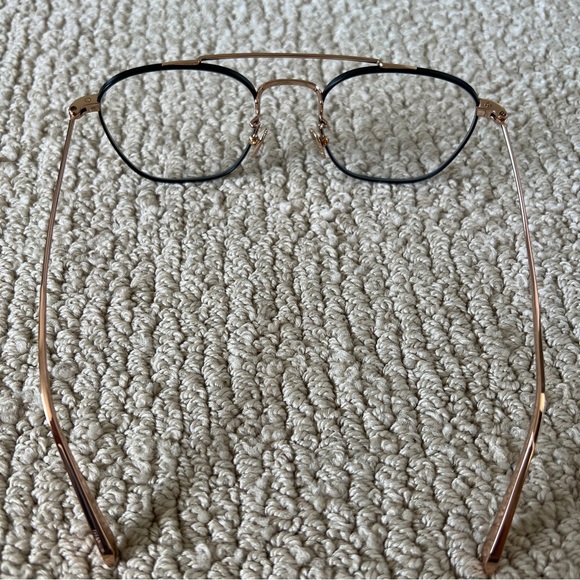 Krewe Optical Earhart Rose Gold + Matte Black NWT - Picture 6 of 10